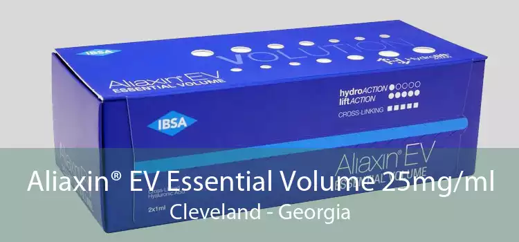 Aliaxin® EV Essential Volume 25mg/ml Cleveland - Georgia