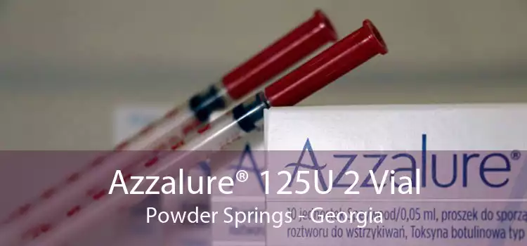 Azzalure® 125U 2 Vial Powder Springs - Georgia