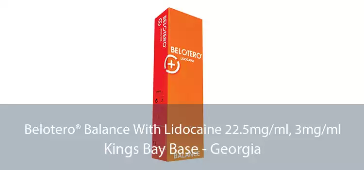 Belotero® Balance With Lidocaine 22.5mg/ml, 3mg/ml Kings Bay Base - Georgia
