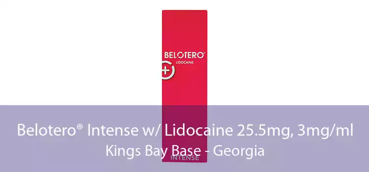 Belotero® Intense w/ Lidocaine 25.5mg, 3mg/ml Kings Bay Base - Georgia