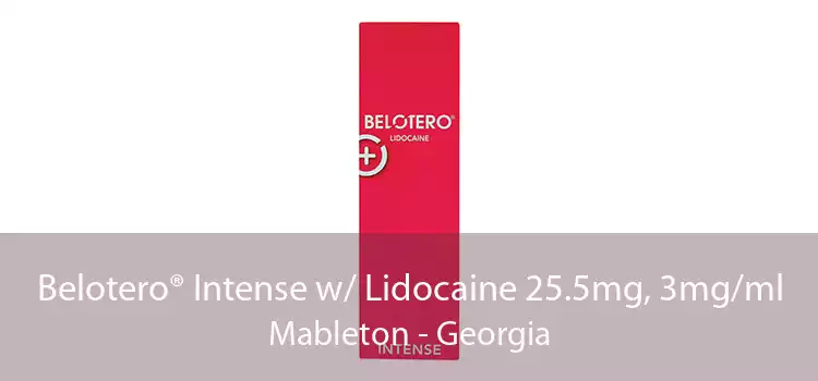 Belotero® Intense w/ Lidocaine 25.5mg, 3mg/ml Mableton - Georgia