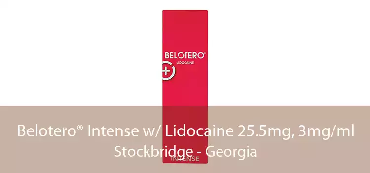 Belotero® Intense w/ Lidocaine 25.5mg, 3mg/ml Stockbridge - Georgia