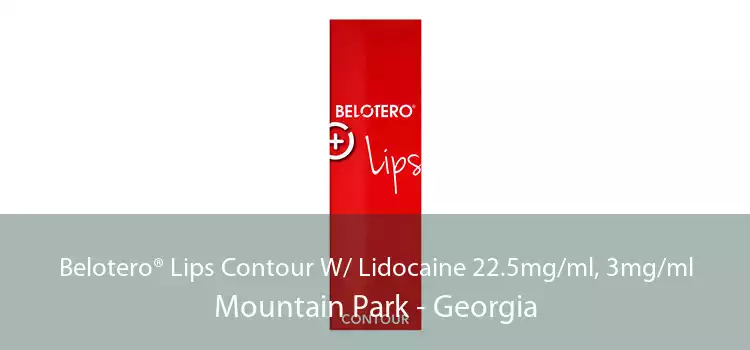 Belotero® Lips Contour W/ Lidocaine 22.5mg/ml, 3mg/ml Mountain Park - Georgia