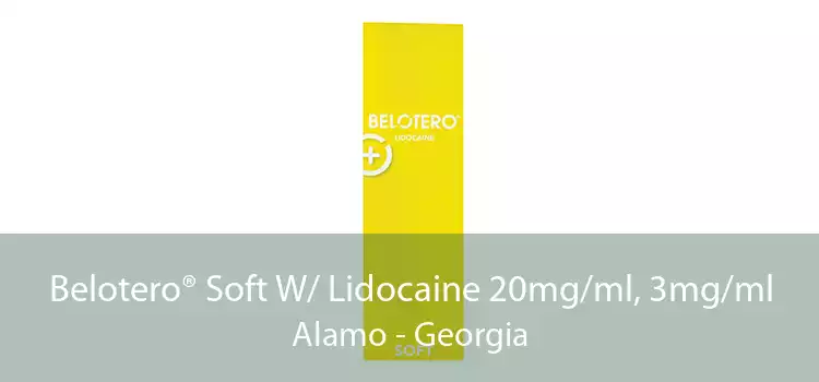 Belotero® Soft W/ Lidocaine 20mg/ml, 3mg/ml Alamo - Georgia