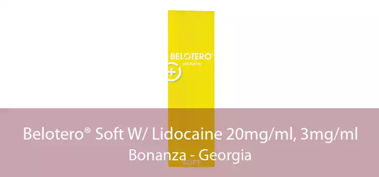 Belotero® Soft W/ Lidocaine 20mg/ml, 3mg/ml Bonanza - Georgia