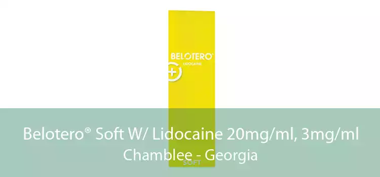 Belotero® Soft W/ Lidocaine 20mg/ml, 3mg/ml Chamblee - Georgia