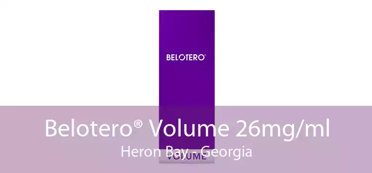 Belotero® Volume 26mg/ml Heron Bay - Georgia