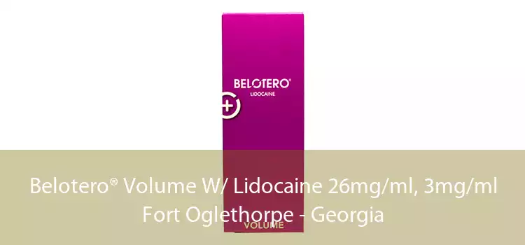Belotero® Volume W/ Lidocaine 26mg/ml, 3mg/ml Fort Oglethorpe - Georgia