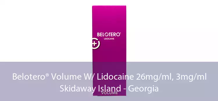 Belotero® Volume W/ Lidocaine 26mg/ml, 3mg/ml Skidaway Island - Georgia