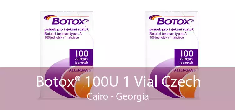 Botox® 100U 1 Vial Czech Cairo - Georgia