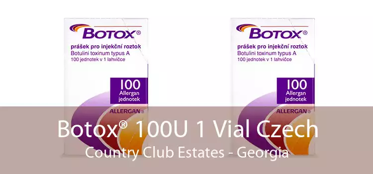Botox® 100U 1 Vial Czech Country Club Estates - Georgia