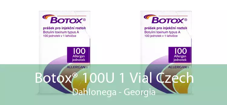 Botox® 100U 1 Vial Czech Dahlonega - Georgia