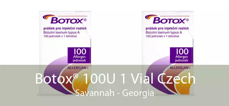 Botox® 100U 1 Vial Czech Savannah - Georgia