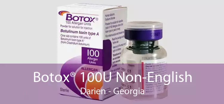 Botox® 100U Non-English Darien - Georgia