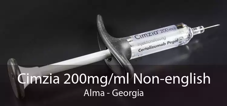 Cimzia 200mg/ml Non-english Alma - Georgia