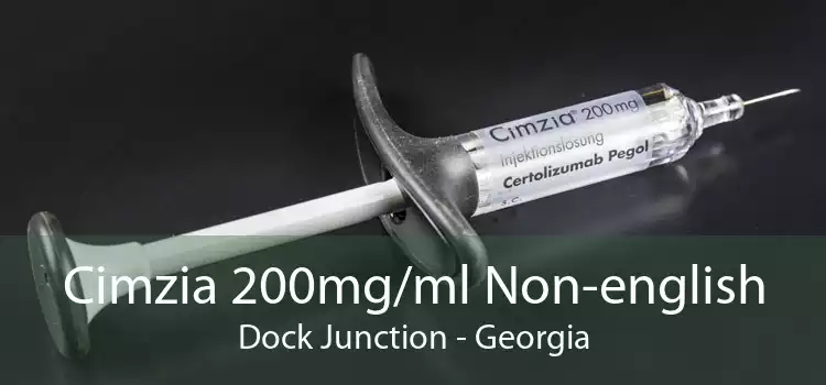 Cimzia 200mg/ml Non-english Dock Junction - Georgia
