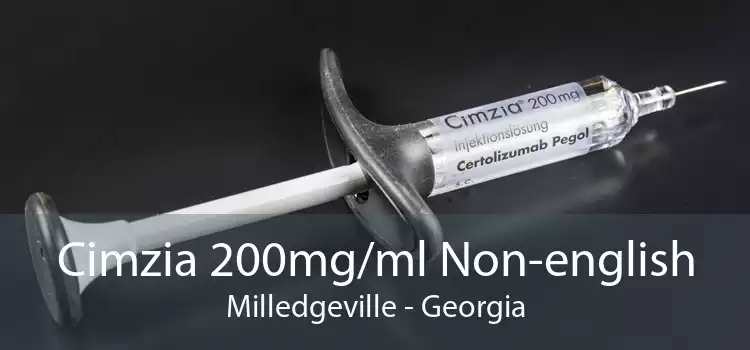 Cimzia 200mg/ml Non-english Milledgeville - Georgia