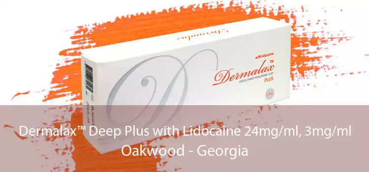 Dermalax™ Deep Plus with Lidocaine 24mg/ml, 3mg/ml Oakwood - Georgia