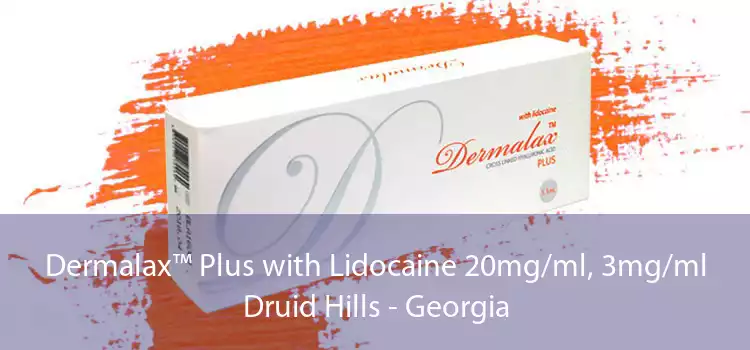 Dermalax™ Plus with Lidocaine 20mg/ml, 3mg/ml Druid Hills - Georgia