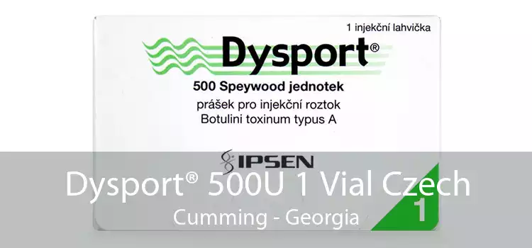 Dysport® 500U 1 Vial Czech Cumming - Georgia