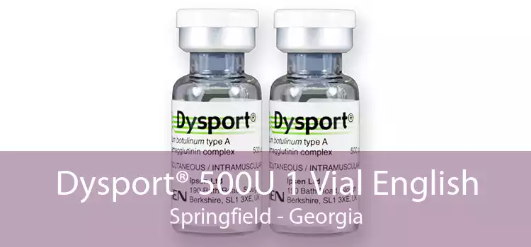 Dysport® 500U 1 Vial English Springfield - Georgia