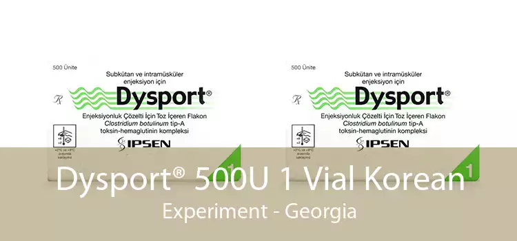 Dysport® 500U 1 Vial Korean Experiment - Georgia