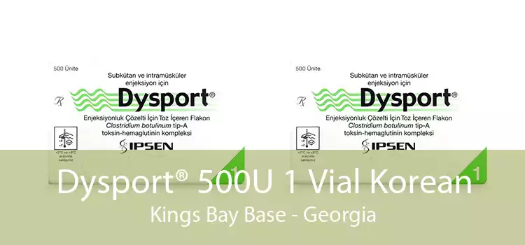 Dysport® 500U 1 Vial Korean Kings Bay Base - Georgia