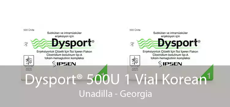 Dysport® 500U 1 Vial Korean Unadilla - Georgia