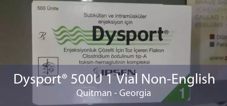 Dysport® 500U 1 Vial Non-English Quitman - Georgia