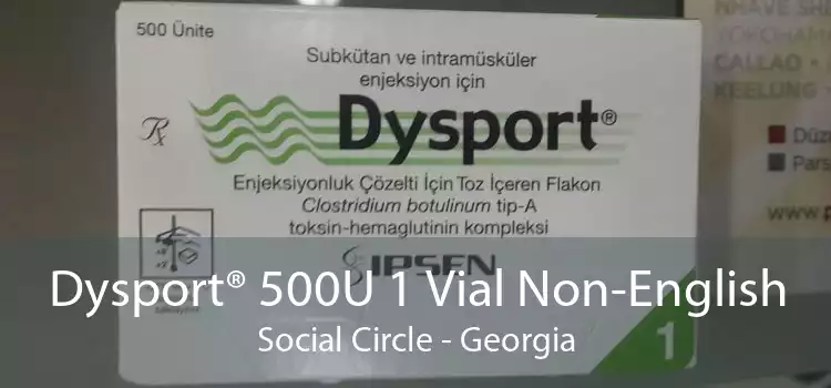 Dysport® 500U 1 Vial Non-English Social Circle - Georgia