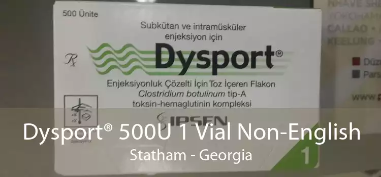 Dysport® 500U 1 Vial Non-English Statham - Georgia
