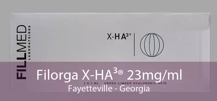Filorga X-HA³® 23mg/ml Fayetteville - Georgia