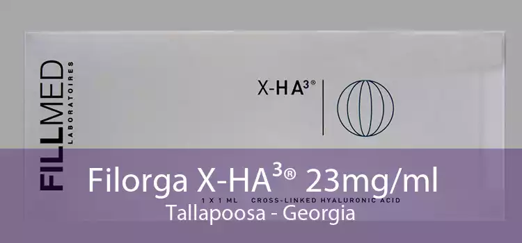 Filorga X-HA³® 23mg/ml Tallapoosa - Georgia