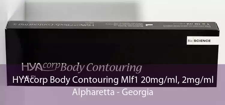 HYAcorp Body Contouring Mlf1 20mg/ml, 2mg/ml Alpharetta - Georgia