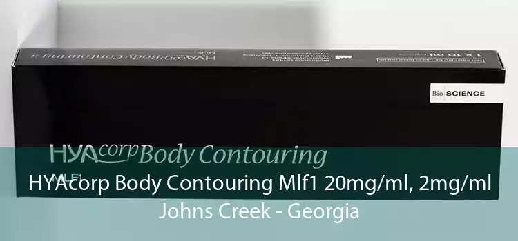 HYAcorp Body Contouring Mlf1 20mg/ml, 2mg/ml Johns Creek - Georgia