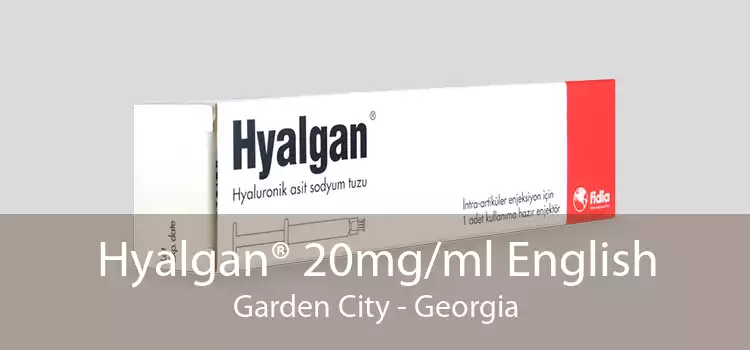 Hyalgan® 20mg/ml English Garden City - Georgia