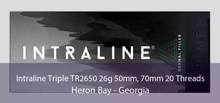 Intraline Triple TR2650 26g 50mm, 70mm 20 Threads Heron Bay - Georgia