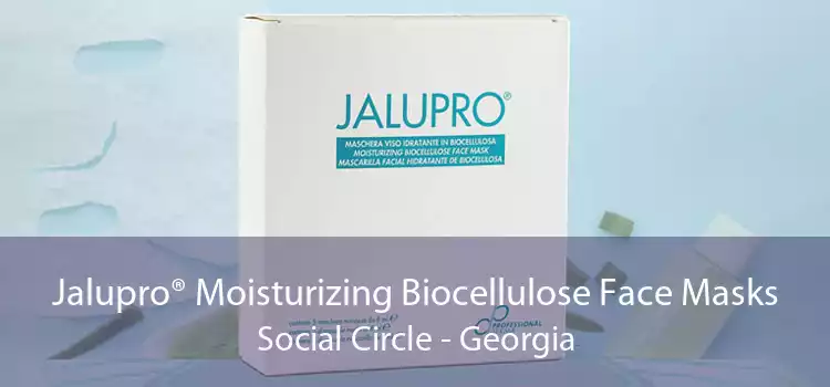 Jalupro® Moisturizing Biocellulose Face Masks Social Circle - Georgia