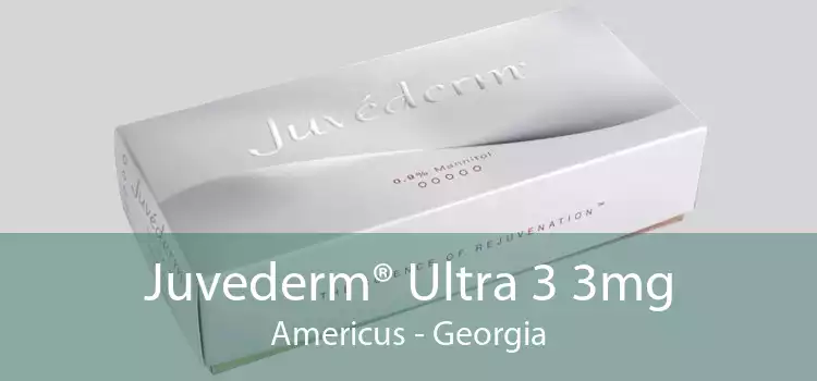 Juvederm® Ultra 3 3mg Americus - Georgia