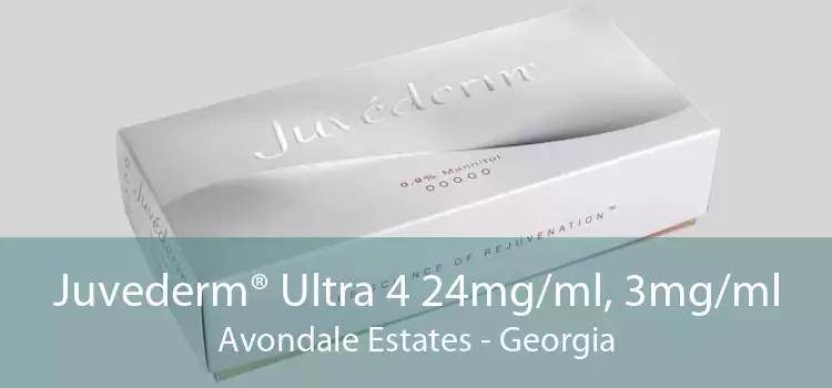 Juvederm® Ultra 4 24mg/ml, 3mg/ml Avondale Estates - Georgia