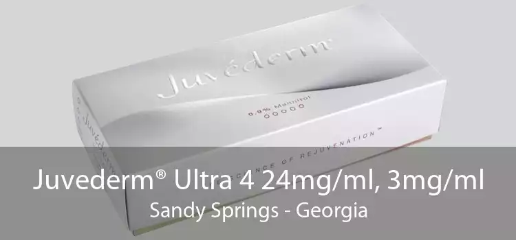 Juvederm® Ultra 4 24mg/ml, 3mg/ml Sandy Springs - Georgia