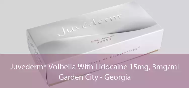 Juvederm® Volbella With Lidocaine 15mg, 3mg/ml Garden City - Georgia