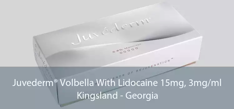 Juvederm® Volbella With Lidocaine 15mg, 3mg/ml Kingsland - Georgia
