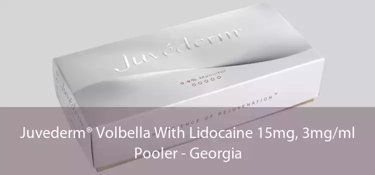 Juvederm® Volbella With Lidocaine 15mg, 3mg/ml Pooler - Georgia
