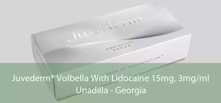 Juvederm® Volbella With Lidocaine 15mg, 3mg/ml Unadilla - Georgia
