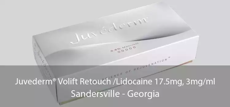 Juvederm® Volift Retouch /Lidocaine 17.5mg, 3mg/ml Sandersville - Georgia