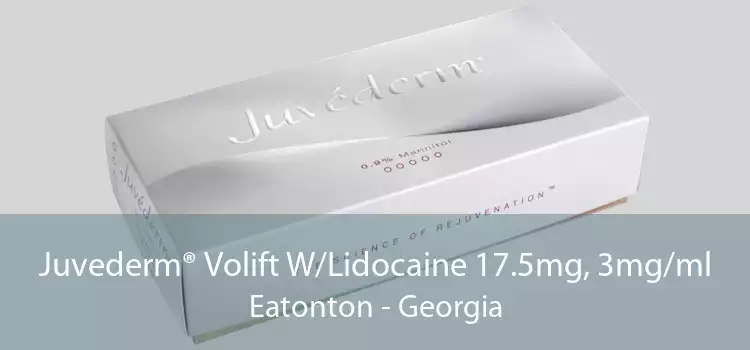 Juvederm® Volift W/Lidocaine 17.5mg, 3mg/ml Eatonton - Georgia