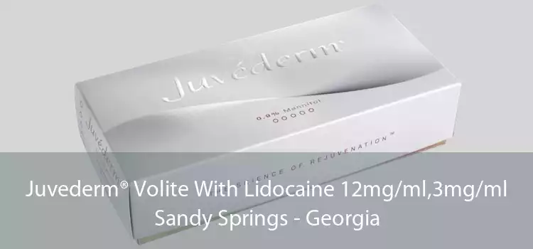 Juvederm® Volite With Lidocaine 12mg/ml,3mg/ml Sandy Springs - Georgia