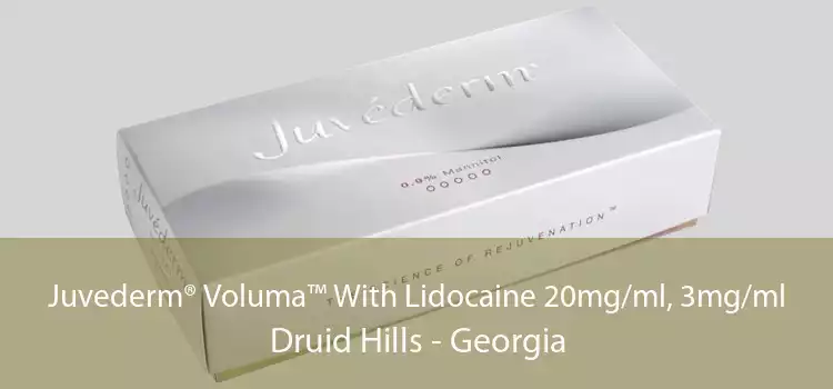 Juvederm® Voluma™ With Lidocaine 20mg/ml, 3mg/ml Druid Hills - Georgia