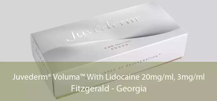Juvederm® Voluma™ With Lidocaine 20mg/ml, 3mg/ml Fitzgerald - Georgia
